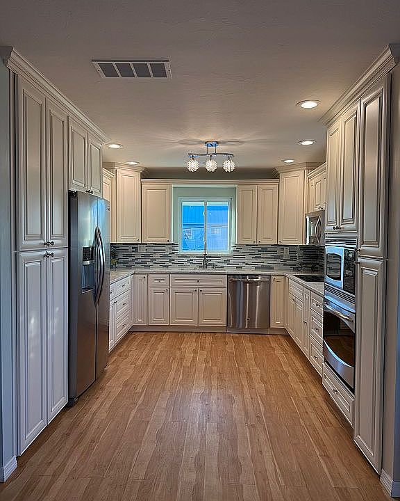 Remodeled white kitchen